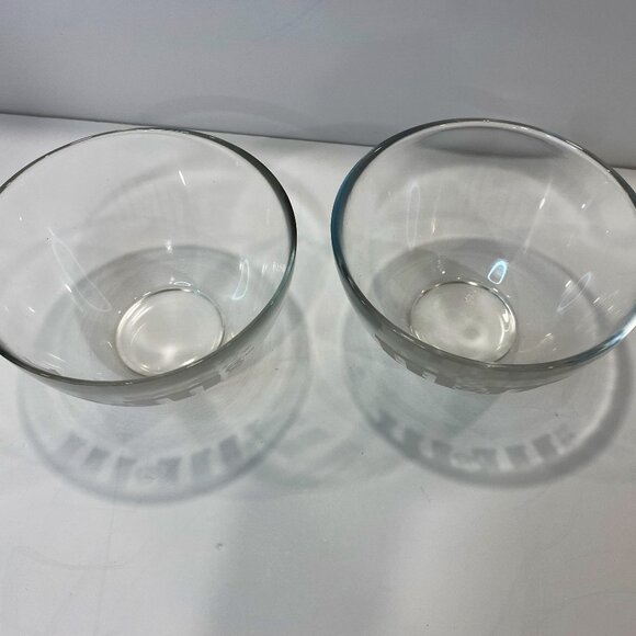 M&M Glass Candy Bowls (Lot of 2) Vintage & Rare - Picture 1 of 5